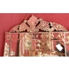 1900′ Miroir Venise à Bulles à Fronton 159 X 84 CM | Biron 1900′ Miroir Venise à Bulles à Fronton 159 X 84 CM