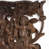 un grand panneau en chêne sculpté allegorie des saisons 17 eme siecle | Biron un grand panneau en chêne sculpté allegorie des saisons 17 eme siecle