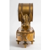 Pendule Napoléon III en bronze doré et marbre | Biron Pendule Napoléon III en bronze doré et marbre