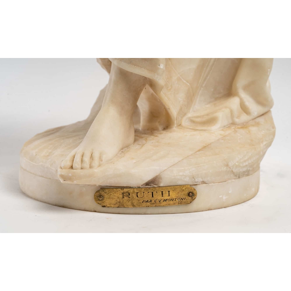 Sculpture en Albatre, XIXème siècle | Biron Sculpture en Albatre, XIXème siècle