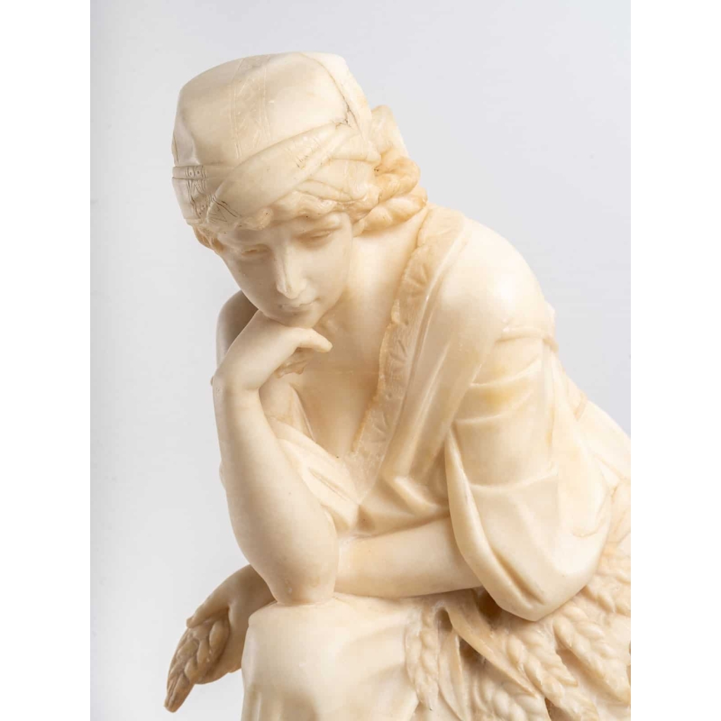 Sculpture en Albatre, XIXème siècle | Biron Sculpture en Albatre, XIXème siècle