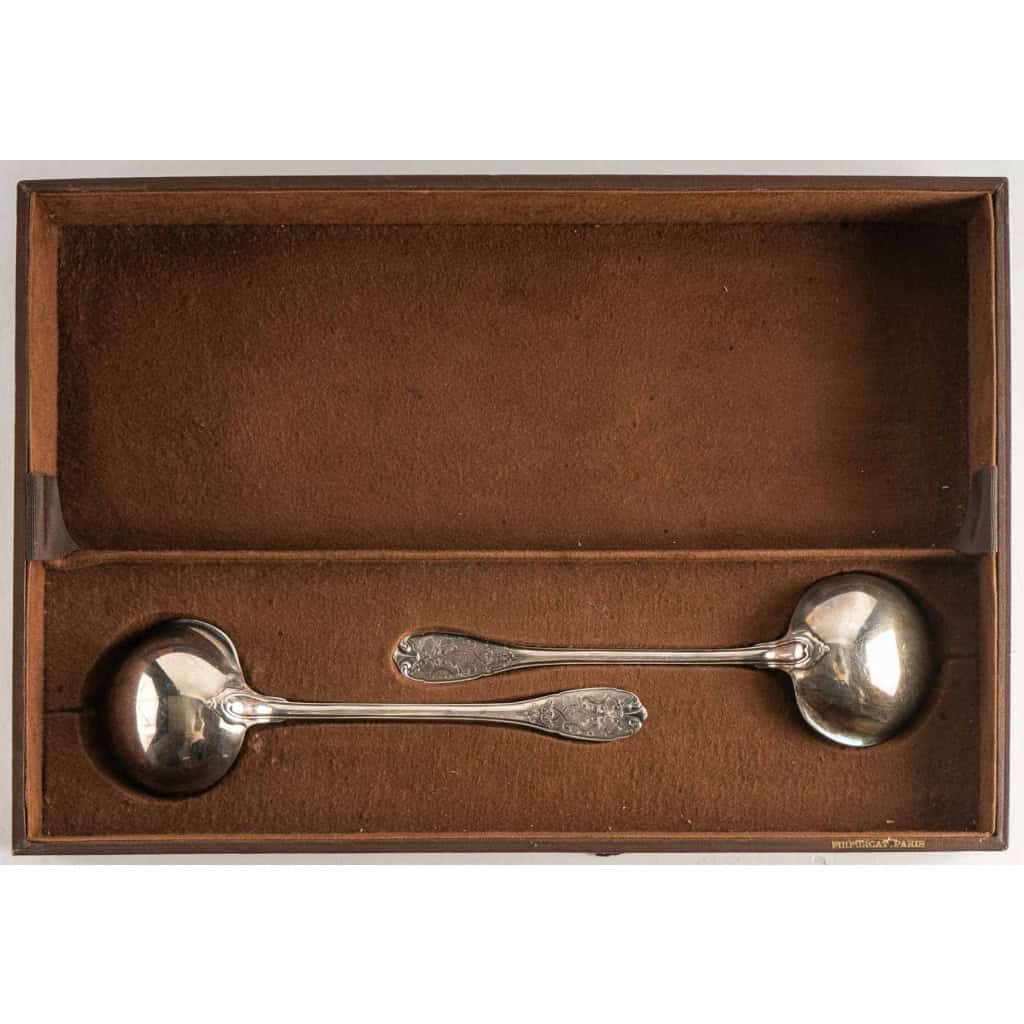 Ménagère « Elysée » Argent Massif (258 pièces + 35 pièces de service) de PUIFORCAT PARIS | Biron Ménagère "Elysée" Argent Massif (258 pièces + 35 pièces de service) de PUIFORCAT PARIS