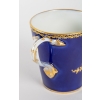 Trembleuse bleu de sèvres et or décors d'oiseaux ( Paris 1800 )