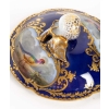 Trembleuse bleu de sèvres et or décors d'oiseaux ( Paris 1800 )