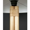 1950 Lampadaire Louis Sognot en rotin. | Biron 1950 Lampadaire Louis Sognot en rotin.