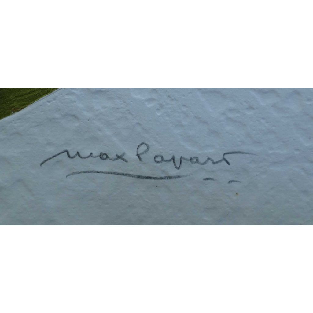 PAPART Max Jeux d’enfants Composition lithographique 20è siècle signée | Biron PAPART Max Jeux d'enfants Composition lithographique 20è siècle signée