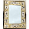 1950/70 Miroir aux Chinois Décor Eglomisé Et Feuilles d’Or | Biron |||||||||