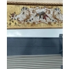 1950/70 Miroir aux Chinois Décor Eglomisé Et Feuilles d’Or | Biron 1950/70 Miroir aux Chinois Décor Eglomisé Et Feuilles d’Or