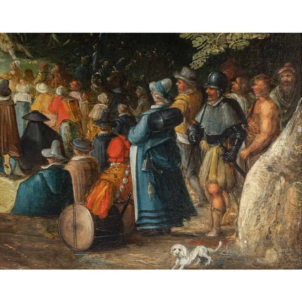 David Vinckboons. La prédication de Saint Jean-Baptiste