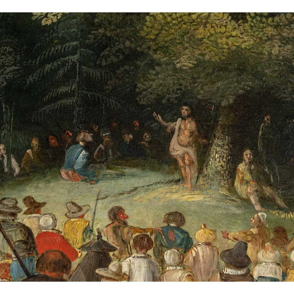 David Vinckboons. La prédication de Saint Jean-Baptiste