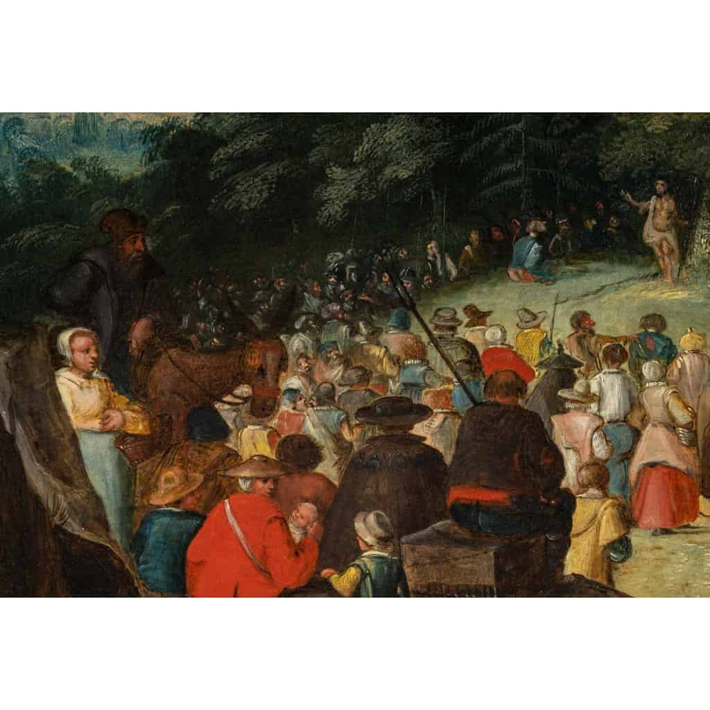 David Vinckboons. La prédication de Saint Jean-Baptiste