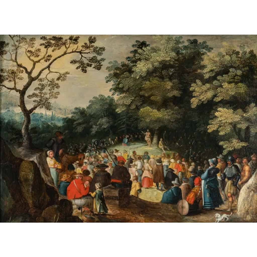 David Vinckboons. La prédication de Saint Jean-Baptiste