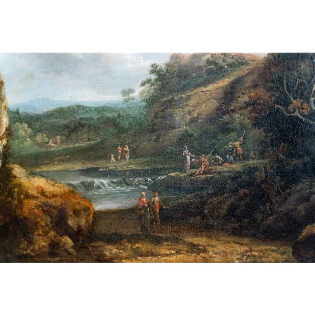 Richard Wilson 1714-1782. Paysages aux chutes d'eau.