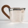 Service à Thé Et à Café à Pans Coupés Argent Massif Et Noyer de 1937 Jean E. PUIFORCAT | Biron Service à Thé Et à Café à Pans Coupés Argent Massif Et Noyer de 1937 Jean E. PUIFORCAT