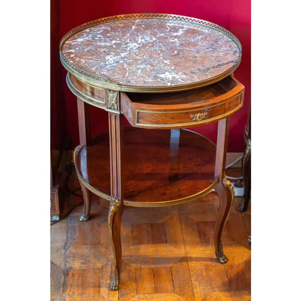 Gueridon, XIXème, Transition Louis XV – Louis XVI | Biron Gueridon, XIXème, Transition Louis XV - Louis XVI