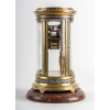 une pendule borne en bronze et email cloisonné | Biron une pendule borne en bronze et email cloisonné