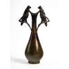 VASE SOLIFLORE EN BRONZE ANIMALIER ART NOUVEAU | Biron VASE SOLIFLORE EN BRONZE ANIMALIER ART NOUVEAU