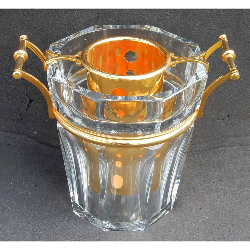 1970′ Seau A Champagne Baccarat Modèle « Harcourt » 10