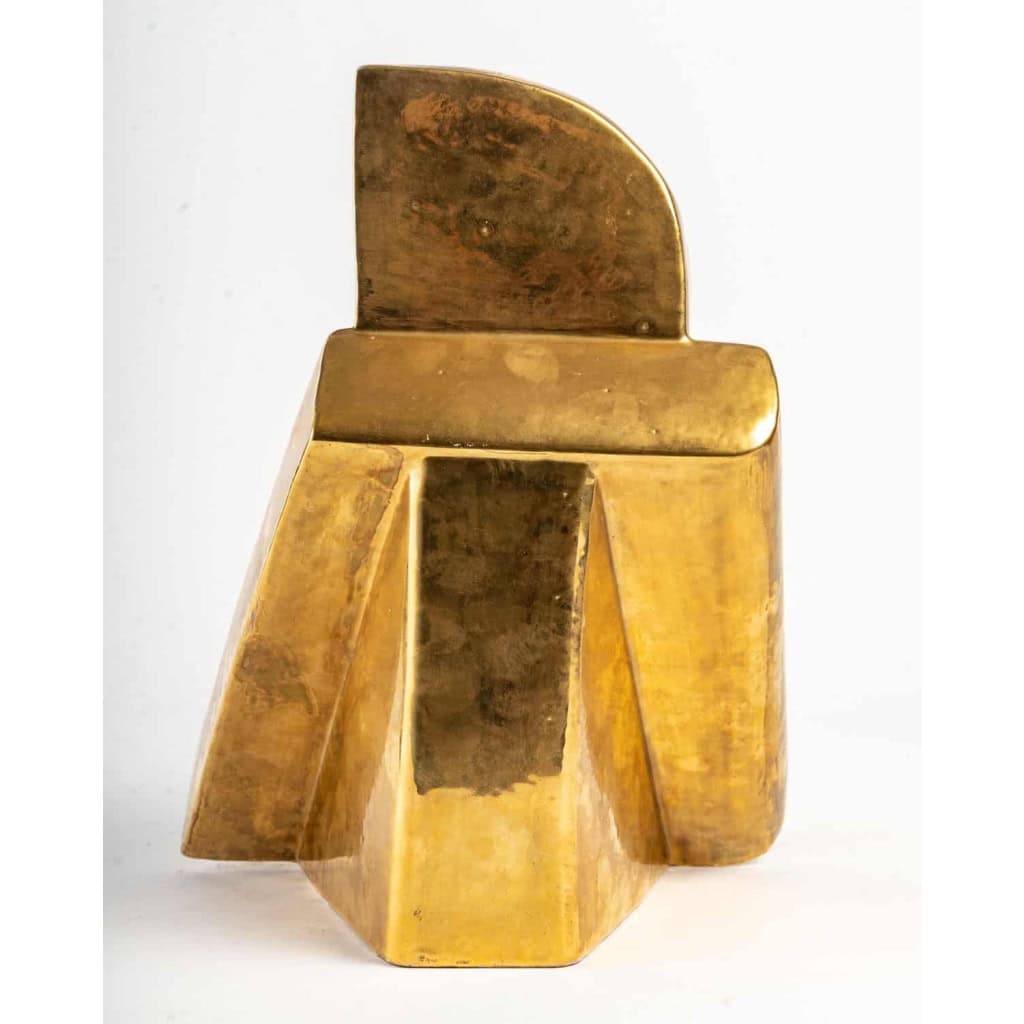 Tête en céramique glacurée, d’après Joseph Csaky (1888 – 1971) | Biron Tête en céramique glacurée, d'après Joseph Csaky (1888 - 1971)
