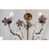 VENDU…. Lustre floral, genre BAGUES 1950/1960. | Biron VENDU.... Lustre floral, genre BAGUES 1950/1960.