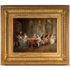 Adolphe Francois Monfallet , Huile sur panneau d’acajou. | Biron |||||||||