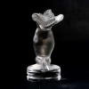 Mascotte « Chrysis » verre blanc de René LALIQUE | Biron Mascotte "Chrysis" verre blanc de René LALIQUE