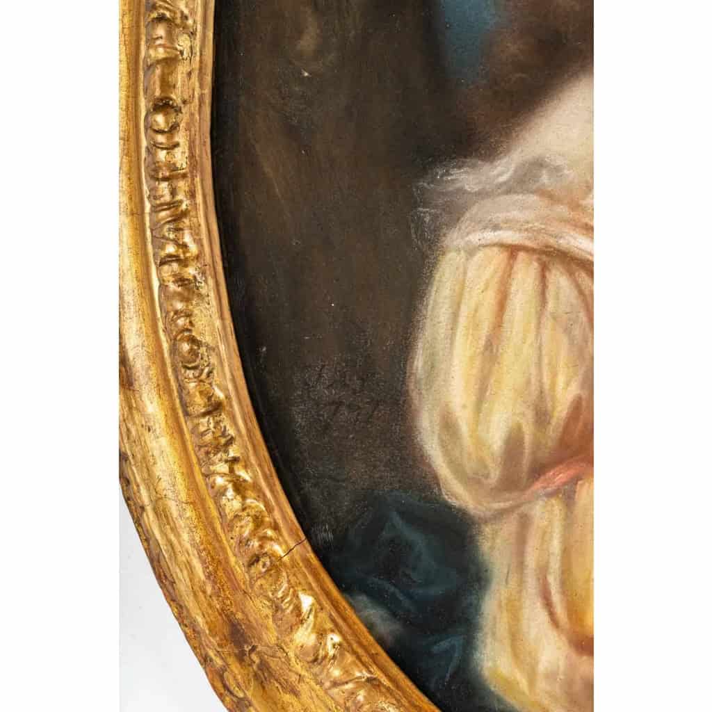 Beau Pastel époque XVIIIème siècle | Biron Beau Pastel époque XVIIIème siècle