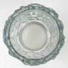 Vase « Bacchus » verre blanc patiné bleu de René LALIQUE | Biron Vase "Bacchus" verre blanc patiné bleu de René LALIQUE