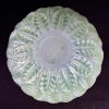 Vase « Malesherbes » verre opalescent double couche patiné vert de René LALIQUE | Biron Vase "Malesherbes" verre opalescent double couche patiné vert de René LALIQUE