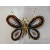 1970′ Applique Papillon Duval Brasseur Ou Isabelle Faure Avec Ailes En Agates Bleues 43 X H 37 CM | Biron 1970′ Applique Papillon Duval Brasseur Ou Isabelle Faure Avec Ailes En Agates Bleues 43 X H 37 CM