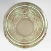 Vase « Bagatelle » verre blanc patiné vert et sépia de René LALIQUE | Biron Vase "Bagatelle" verre blanc patiné vert et sépia de René LALIQUE