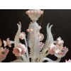 1970′ Lustre Murano Rose Laiteux | Biron 1970' Lustre Murano Rose Laiteux