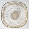 Coupe à Punch en Cristal, années 1950, 8 tasses | Biron Coupe à Punch en Cristal, années 1950, 8 tasses