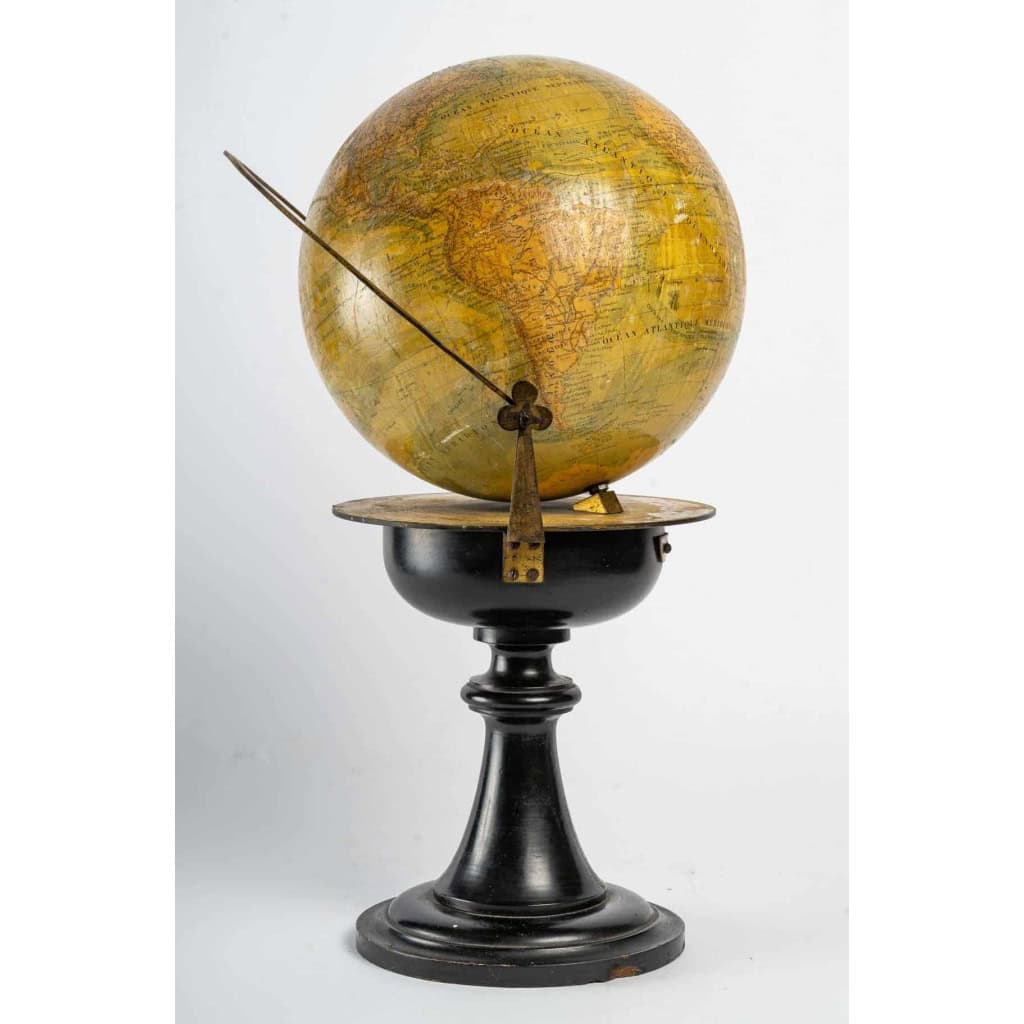 Mappemonde du XIXème siècle | Biron |||||||