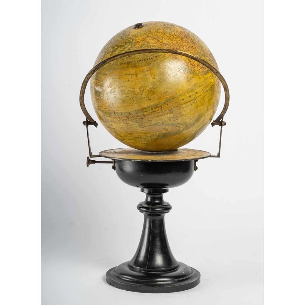 Mappemonde du XIXème siècle | Biron Mappemonde du XIXème siècle
