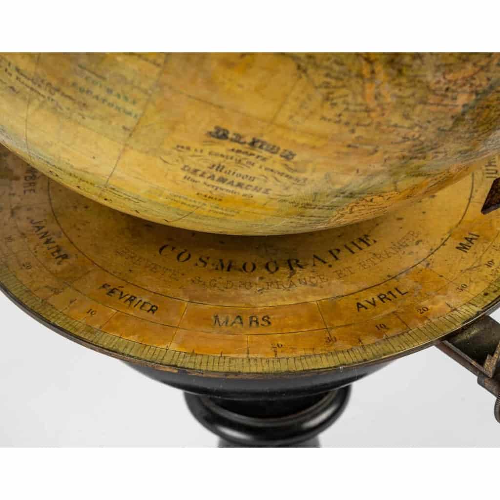 Mappemonde du XIXème siècle | Biron Mappemonde du XIXème siècle