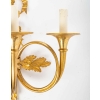 Paire d’appliques de style Louis XVI d’époque Napoléon III (1848 – 1870). | Biron Paire d'appliques de style Louis XVI d'époque Napoléon III (1848 - 1870).