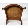 une paire de fauteuils aux egyptiennes d'epoque consulat