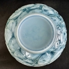 Vase « Monnaie du Pape » verre opalescent double couche patiné bleu de René LALIQUE | Biron Vase "Monnaie du Pape" verre opalescent double couche patiné bleu de René LALIQUE