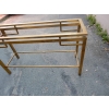 1950/70 Console GUY LEFEVRE Laiton Poli 122 X 42 X H 70 cm