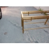 1950/70 Console GUY LEFEVRE Laiton Poli 122 X 42 X H 70 cm