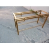 1950/70 Console GUY LEFEVRE Laiton Poli 122 X 42 X H 70 cm