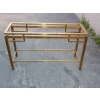1950/70 Console GUY LEFEVRE Laiton Poli 122 X 42 X H 70 cm