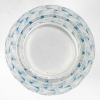 Vase « Grignon » verre blanc patiné bleu de René LALIQUE | Biron Vase "Grignon" verre blanc patiné bleu de René LALIQUE