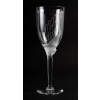 Suite de 10 flûtes à champagne « Ange de Reims » cristal blanc de Marc LALIQUE | Biron Suite de 10 flûtes à champagne "Ange de Reims" cristal blanc de Marc LALIQUE