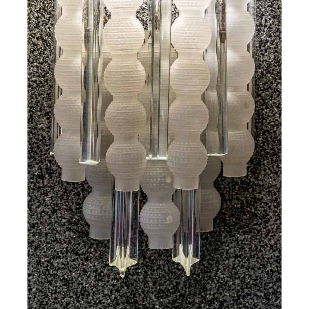 Paire d’appliques en verre, 1970 | Biron Paire d'appliques en verre, 1970