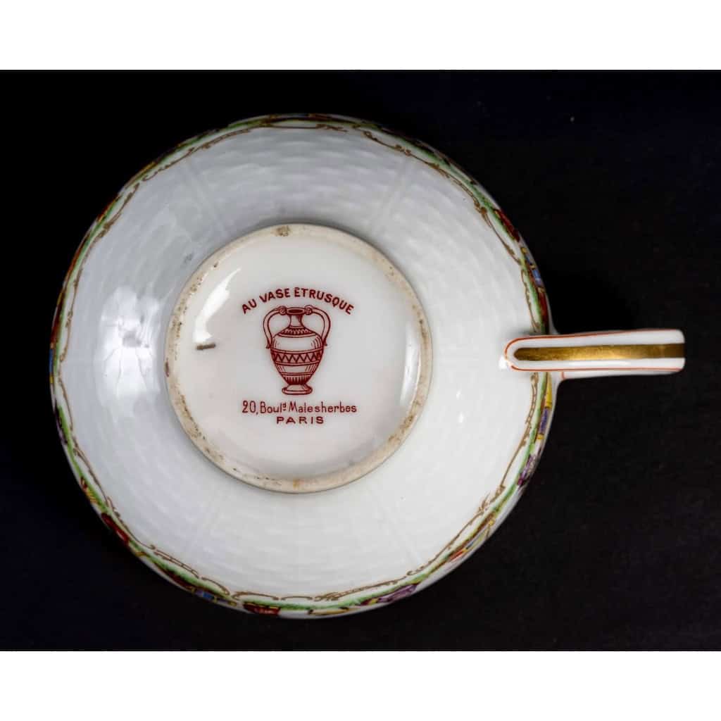 Service à Thé modèle au chinois, Théodore Haviland, 1894. | Biron Service à Thé modèle au chinois, Théodore Haviland, 1894.