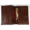 Serviette porte-document en cuire façon crocodile, XXème siècle | Biron Serviette porte-document en cuire façon crocodile, XXème siècle