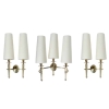 Trio d’Appliques en bronze Maison Honoré 1970 | Biron ||||||