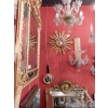 1950/70 ‘ Miroir soleil Convexe, Bois Doré Diamètre 68 cm | Biron 1950/70 ‘ Miroir soleil Convexe, Bois Doré Diamètre 68 cm